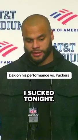 “I sucked tonight” #dakprescott #fyp #dallascowboys #NFLPlayoffs 