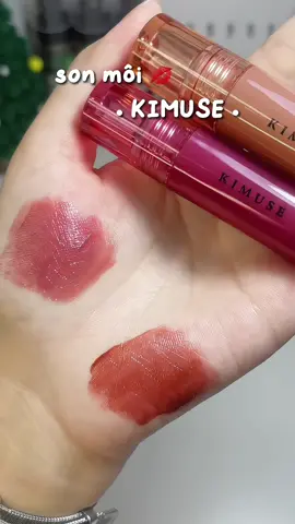 màu nào đi học cũng xinh 💋 #sonmoi #kimuse #kimusecosmetics #kimusevn #lipstick #unboxing #makeup #xuhuong #thaothichriviu #viral #fyp #trending #sonmoixinh #foryou #xh 