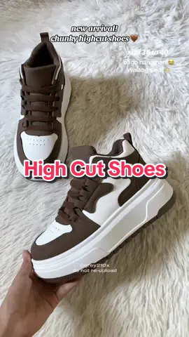 New chunky highcut shoes! ang gandaa get yours na #shoes #sneakers #highcutshoes #chunky #highcut #outfit #TikTokShopFashion #fyp 