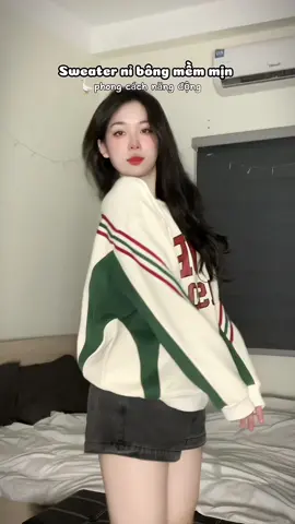 Màu này xinh quãiii 🥹 #sweater #outfit #phoidoxinh 