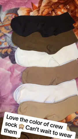 Love them 😍 #crewsock #socks #fyp #cute 