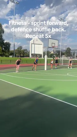 Being creative with our fitness, not just running! #fyp #netball #netballtok #mulnetball #victoriannetball #getactive #training #Preseason #Fitness #conditioningtraining 
