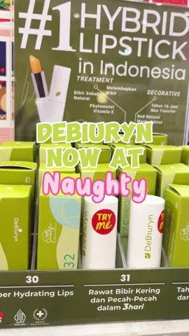 Pas banget lagi cari lip balm yang bisa melembabkan + ada warnanya biar ga pucet 🥰 fixx jatuh cinta sama ini 💕 #naughtyaksesoris #aksesoriswanita #aksesoris #aksesoristrendi #lipbalm #debiuryn 