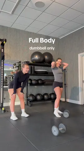 Full body - dumbbell only, Just grab 2 dumbbells & your ready to go 💪🏼