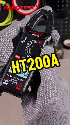 HABOTEST HT200 digital clamp meter which can test AC current #habotest #habotestmultimeter #accurrent #clampmeter 