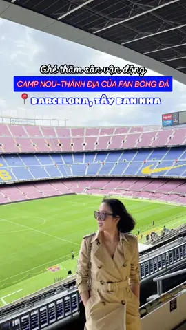 1 ngày ghé thăm sân nhà của CLB Barcelona - SVĐ Camp Nou #barcelona #campnou #spain #vgolftravel #xuhuong #football #messi #viral #luxurygolftours #stadium #travel #golftour #luxury 