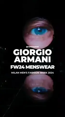 GIORGIO ARMANI Men's FW24 - 