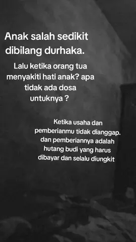 Ternyata bukan anak yang toxic tapi orang tua yang toxic yang selalu ingin benar sendiri,nyatanya anaklah yang menjadi korban atas egoisnya#fy 