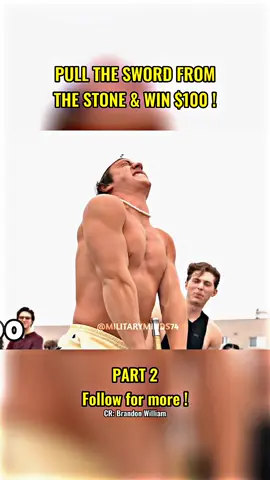 Pull the sword & Win $500* ! | PART 2 #challenge #strength #gym #GymTok  #bodybuilding #workout #usa #fyp #viral 