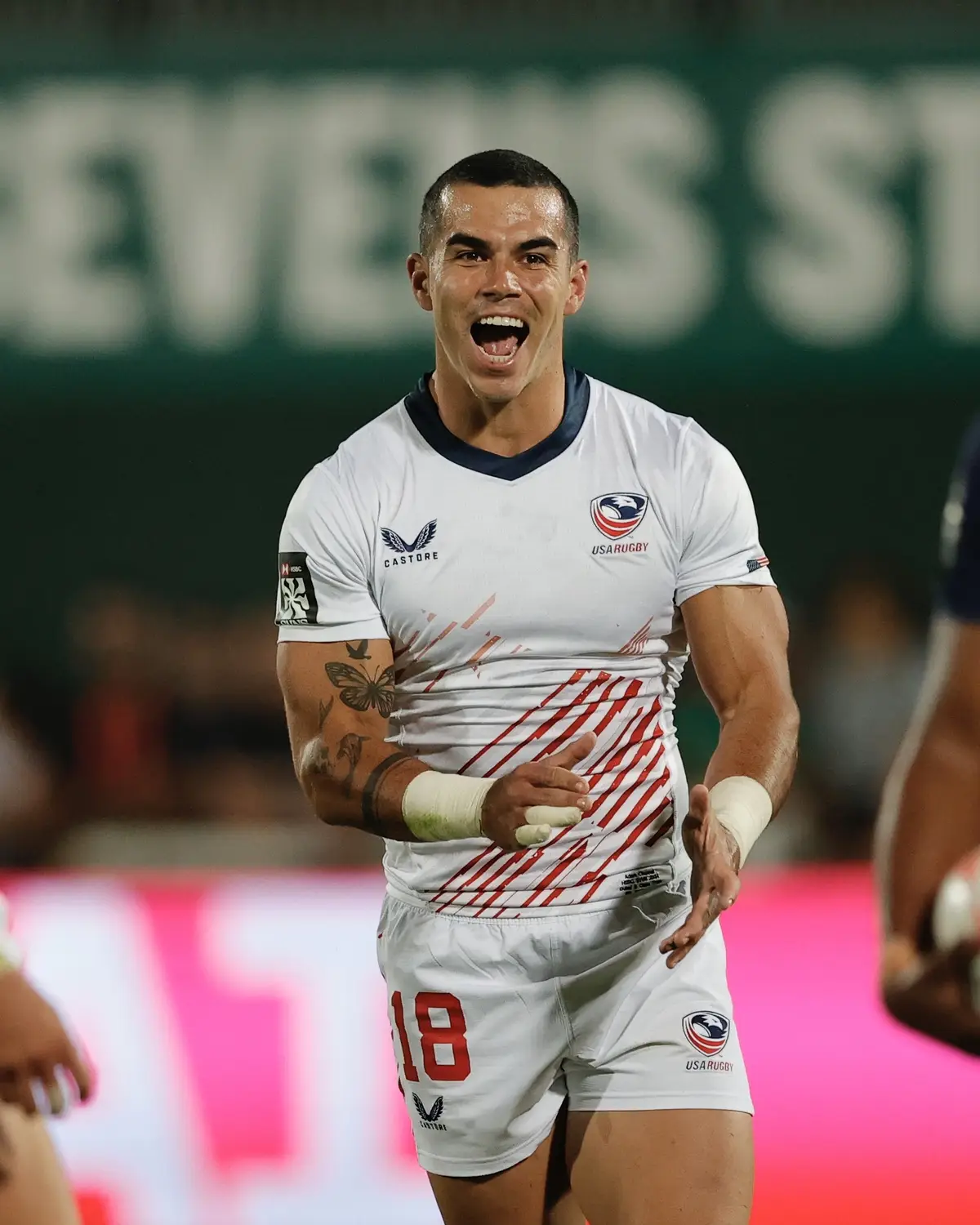 @Calvin Klein need some more models 😉 #HSBCSVNS #rugbysvns #rugbyboys 