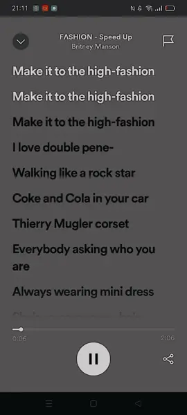 Fashion #britnemanson #spotify #spotifymusic #speedupsongs #recommendations #pyf #fyp #foryou 