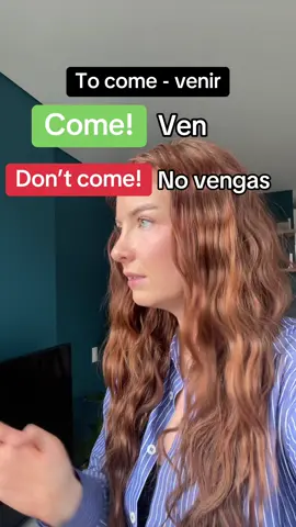 Commands in spanish (+)positive and (-)negative #spanish #learnspanish 