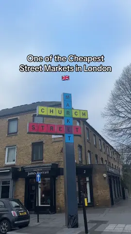 Here’s an affordable street market to check out in London 🇬🇧 📍Church Street Market Open: Monday- Friday  8am - 6pm Enjoy!! #london #londonlife #thingstodoinlondon #londontiktok #solotravel #budget #budgettravel #budgetfriendly #churchstreetmarketplace #streetmarket #thingstodo 