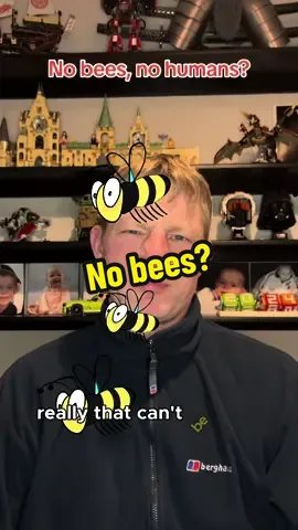 No bees, no humans? Is it actually true? #beepollen#debate#naturalhealth#buzzorganics#tikmarketing#fyp #foryoupage #livestrongtogether