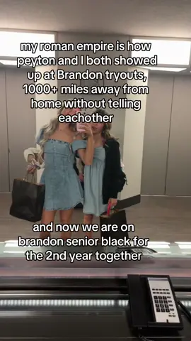 wouldnt want to go through it all with anyone else 🤍 @peyton 