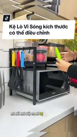 Kệ Lò Vi Sóng kích thước có thể điều chỉnh SIV 2/3 tầng-Kệ Để Lò Vi Sóng kệ để đồ nhà bếp #kenhabep #kenhabepdanang #onlineshoping #giadungtienloi #giadungthonhminh #kedanang 