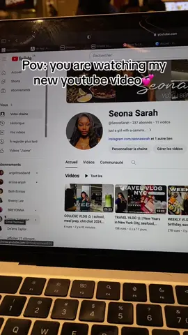 Youtube: seonasarah