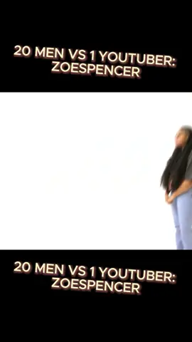 20 MEN VS 1 YOUTUBER: ZOESPENCER #zoespencer #foryou #foryoupage #blinddate #dating #fyp 