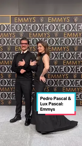 Fear not, #PedroPascal and his sister #LuxPascal have arrived. #Emmys #TheLastOfUs 