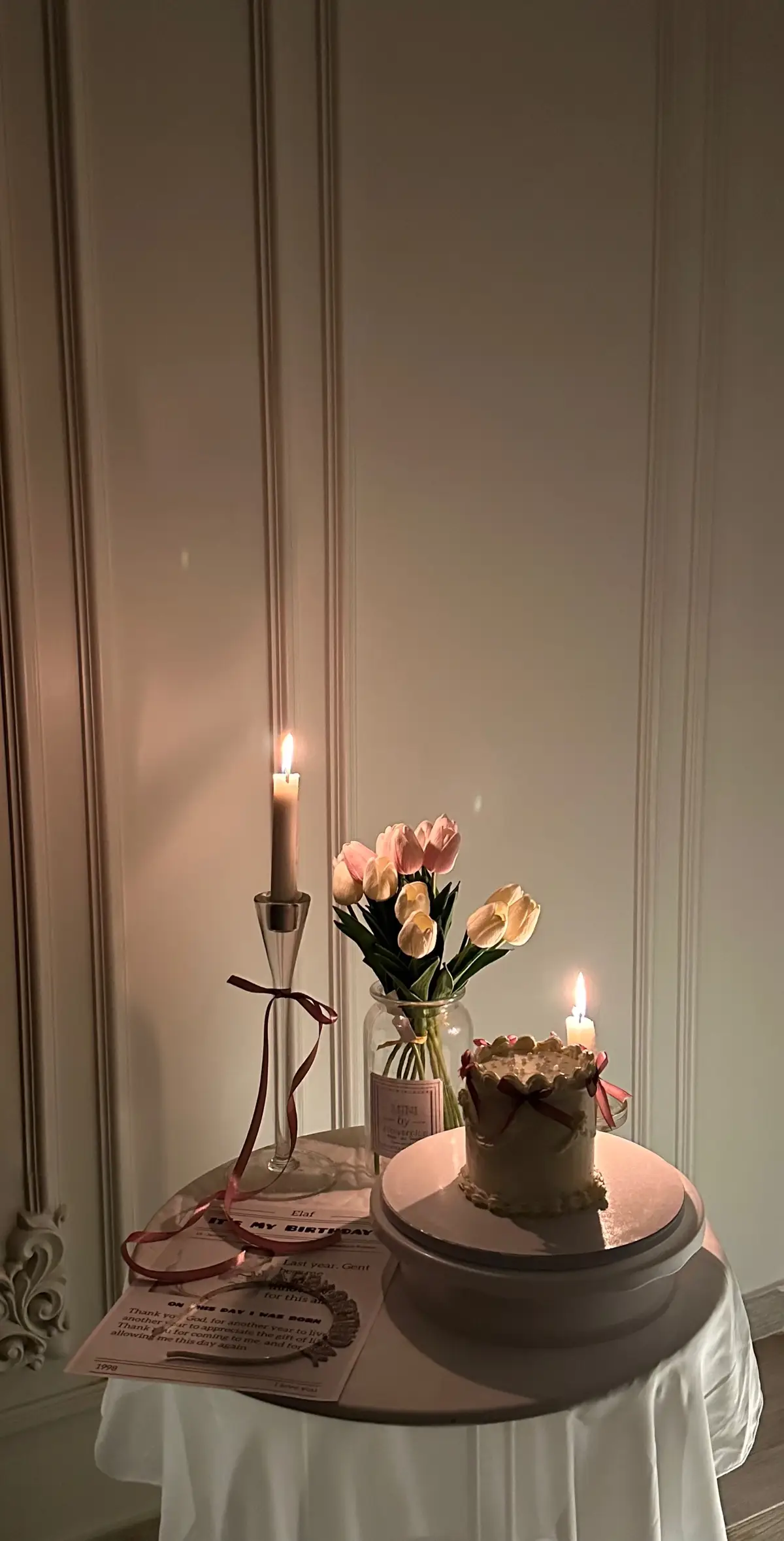 تمنوا لي سنة سعيدة 🪄💕 #ميلادي #birthday 