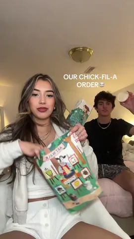 FRIES DIPPED IN ICE CREAM IS THE BEST COMBO idc🙌 we ❤️ #chickfila we are their #1 supporters 