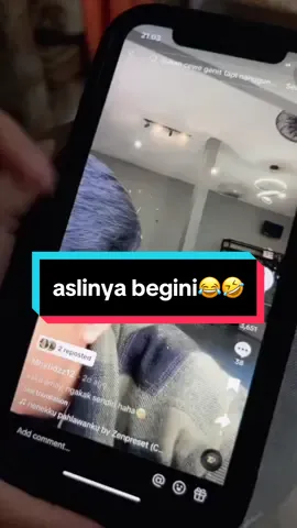 aslinya masih di suapin mamah🤣😂