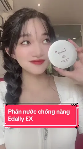 Mê mệt với lớp nền trong veo cực mỏng nhẹ của phấn nước chống nắng dưỡng ẩm Edally EX #makeup #fyp #edallyex #xuhuong #phannuocchongnang 