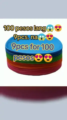 9Pcs/Set Unbreakable Non Grease Candy Color Plastic Dinner or Dessert Plate & Cup Ceramics Picture Multicolor under ₱100.00 Hurry - Ends tomorrow!#tiktoktrending #viraltiktok #bestselling #fypシ゚ #fyp #viral #trending 