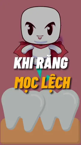 Khi Răng Mọc Lệch #ThanhThoiLuotTet #asiancup2023 #vuongquocrangxinh #dental #dentist #cartoon #fyp #2024 