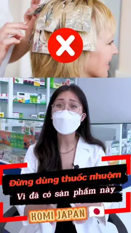 Đưng dùng thuốc nhuộm nữa hãy dùng dầu gội phủ bạc Komi nhật bản nhé 🎁 #nhuomtoc #phubac 