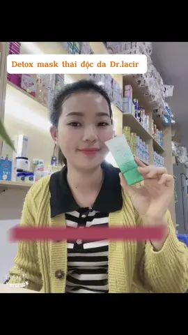 Mặt nạ Detox mask thải độc  da của Dr.lacir 