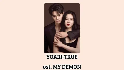 YOARI ~ TRUE < OST MY DEMON >  #yoari #true #yoaritrue #ostmydemon #mydemonost #netflixseries #kdrama #ringtone #phoneringtone 