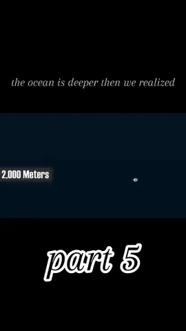 the ocean is deeper than we thought #ocean #deep #scary 