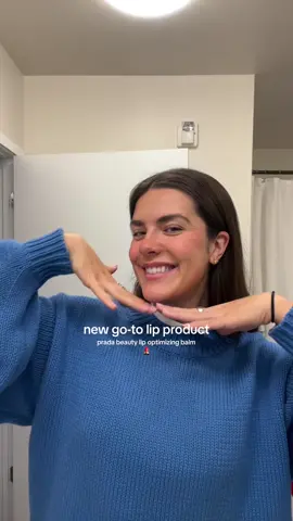 my lips wear prada 💌 @sephora @pradabeauty #pradabeauty #giftedbypradabeauty #pradabeautybalm #rethinkingbeauty 