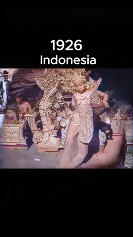 Indonesia under Dutch rule in 1926 #History #colorized #oldfootage #indonesia