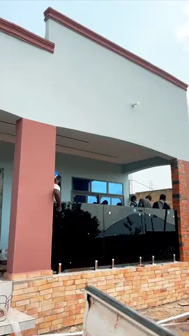 A touch of luxury!  Tempered laminated dark glass balcony railing!  This features 5mm + 5mm tempered laminated dark glass, top mounted with spigots.  Contact us for more info! 📲 0535241993 Looking to get the same in your home? DM US! 👷🏾‍♂️ PRIME GLASS GHANA Get in touch with us for sites visits and free quotations with 10% installation fee discounts. #ankara #glassrailingsystems #stairs #balcony #glassinstaller #primeglassghana #glassinspo #realestate #office #houserenovation #renovations #stairs #railing #glasscontractor #glassworks  #ghana 