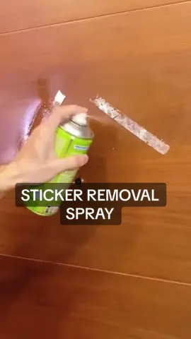 STICKER REMOVAL SPRAY  #stickerremoval 