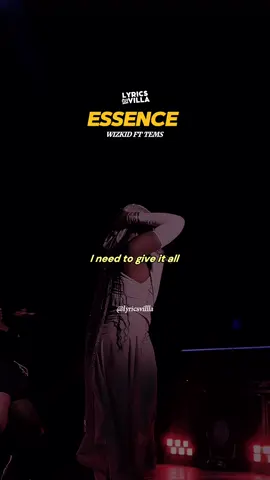 #wizkid #tems #essence #africanmusic #lyrics #afrobeats #liveperformance #lyricsvideo #concert 
