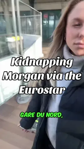 Turns out London is only two hours away from Paris with the Eurostar, I should have kidnapped her sooner #eurostar #paristolondon 