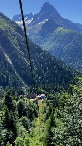 Домбай . . #домбай #горы #кчр #канатка 