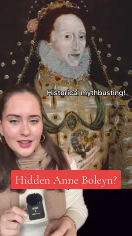 Is Anne Boleyn hidden in this painting of her daughter??? No.  Sources used: Collection notes for National Portrait Gallery NPG 200 Research from the ‘Making Art in Tudor Britain’ project at the NPG: ‘The Queen’s Likeness: portraits of Elizabeth I’ #anneboleyn #elizabethi #thetudors #History #arthistory