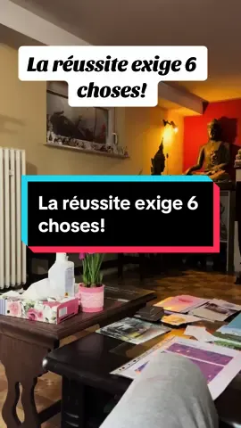 La réussite exige 6 choses!#reussite#travail#confianceensoi #discipline #patience #sacrifice #constance 