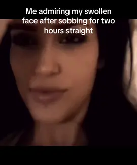 I look prettier after i cry💖 #kimkardashian #real #crying #relatable 