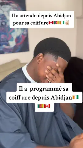 #canada_life🇨🇦 #montreal🇨🇦 #nellarrangeur #camerountiktok🇨🇲 #cotedivoire🇨🇮  Il a programmé sa coiffure depuis Abidjan 