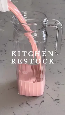 Kicthen restock! 🥛💕🍪❤️ #restock #restockasmr #ValentinesDay #restocking #restockday #restock #restocktiktok #kitchenrestock #organizedhome #asmr #organizedkitchen #valentines #refill #refillday #organizing #satisfying #satisfyingvideo #fyp 