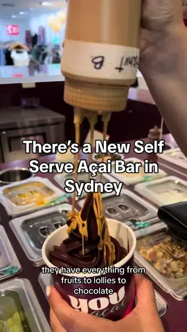 Customise your bowl the way you like. From @You Acai  Located in Bankstown Centro, level 1 near the food court #youacai #bankstown #bankstowncentral #acaibankstown #sydneyacai #selfserveacaisydney #sydneyeats #sydneyfoodie #acai #bankstowneats 