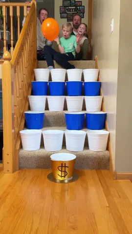 Balloon Stairs Championship 🎈#fyp #balloon #partygame #challenge 