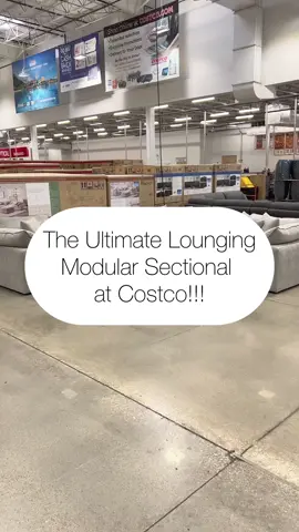 Ultimate lounging sectional at Costco!!!