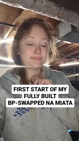 I had a feeling it had to be something simple and electrical!! One of y'all mentioned MAF to me last night and the lightbulb went off.  Does @haltechecu have very clear instructions on their website with wiring for all the OEM sensors (MAF included) and how to wire them with the ECU (including how to delete the MAF)? Yes.  Did I read it? Yes.  Did I remember to do it? NOPE! 😂 #oops #mazda #miata #builtengine #jdm #DIY #garage #cargirl #mechanic 