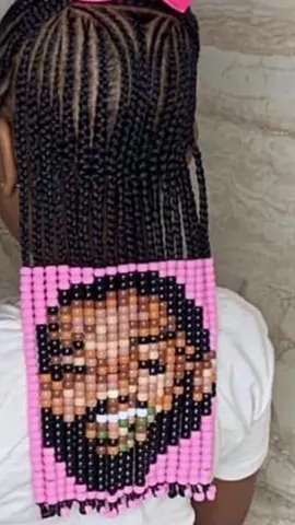 Hair Bead Mosaics.  Check out my page for New Designs Each Day!!!  #hairbeads  #cornrows #cornrowsbraids #hairaccessories #hairbeadstutorial  #hairbeading #hairaccessories #kidshair #blackhairstyle #blackhairtiktok #blackhairtok #kidshairstyles #beadpattern #beadpatterns #beadwork #beadedbraid #naturalhair #naturalhairtiktok #fyp #viral